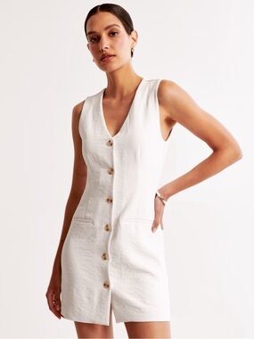 Abercrombie & Fitch The A&F Mara Vest Mini Dress